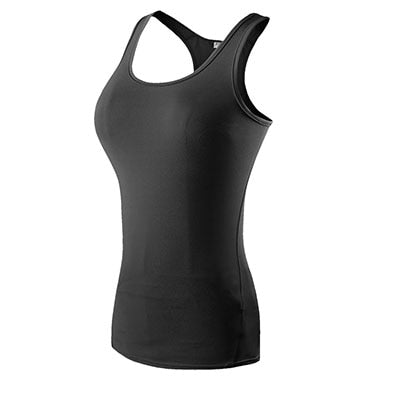 Women Fitness Sport Yoga Shirt , Sleeveless Sportswear GYM Blouses Running Vest Workout Crop Top Female T-shirt