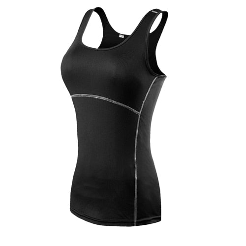 Women Fitness Sport Yoga Shirt , Sleeveless Sportswear GYM Blouses Running Vest Workout Crop Top Female T-shirt