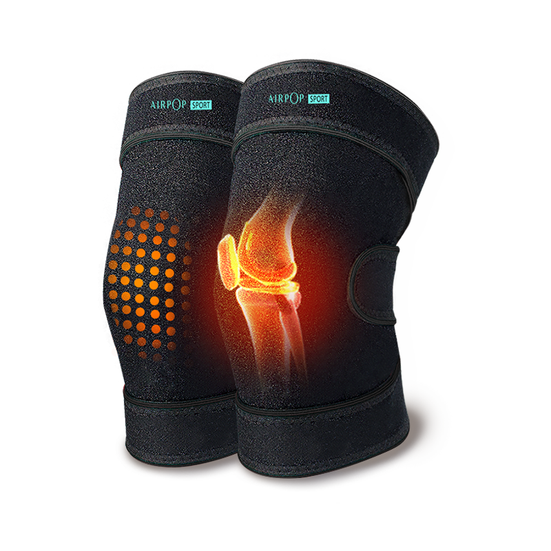 Airpop Self-Heating Heattech Knee Pads Old Cold Legs Men and Women Arthritis Knee Heating Cold-Proof Winter for Middle-Aged and Elderly People