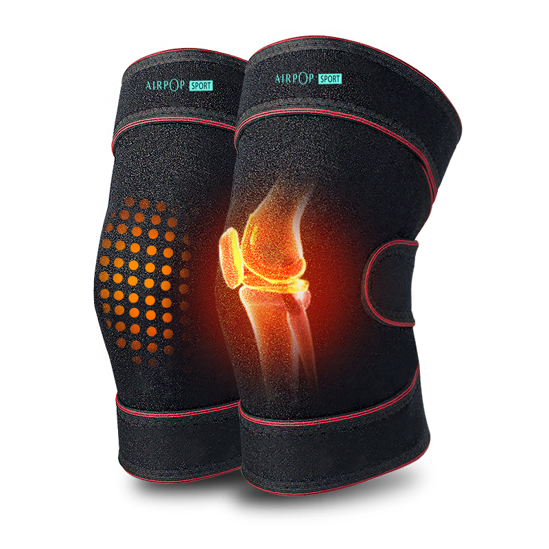 Airpop Self-Heating Heattech Knee Pads Old Cold Legs Men and Women Arthritis Knee Heating Cold-Proof Winter for Middle-Aged and Elderly People