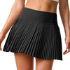 Women Tennis Skirts High Waist Pleated Mini Skirt Breathable Sweat Shorts Summer Sports Skirts Gym Yoga Skorts Sportswear