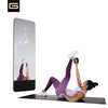 Metafit 32 Inches Magic Digital Home Glass Wall Floor Exercise Smart Mirror Fitness With Camera Gym With Handle