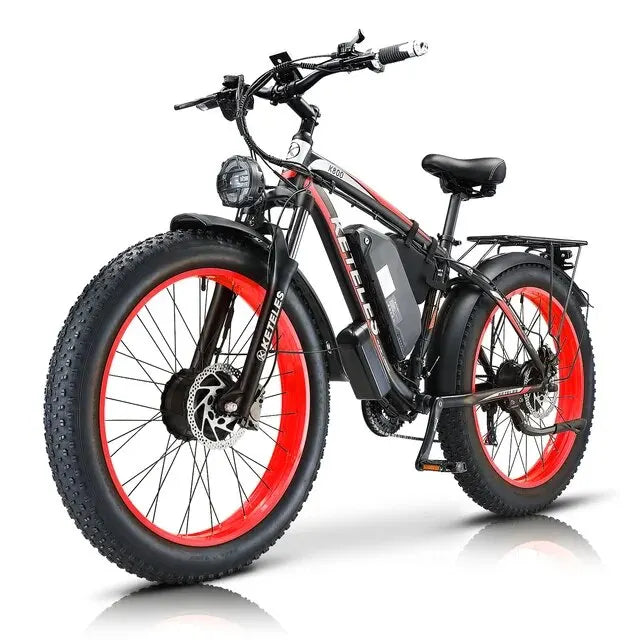 2024 New K800 Pro 2000W Dual Motor 48V 23AH Fat Tire Hydraulic Brake Soft Tail Frame Hydraulic Big Front Fork Ebike